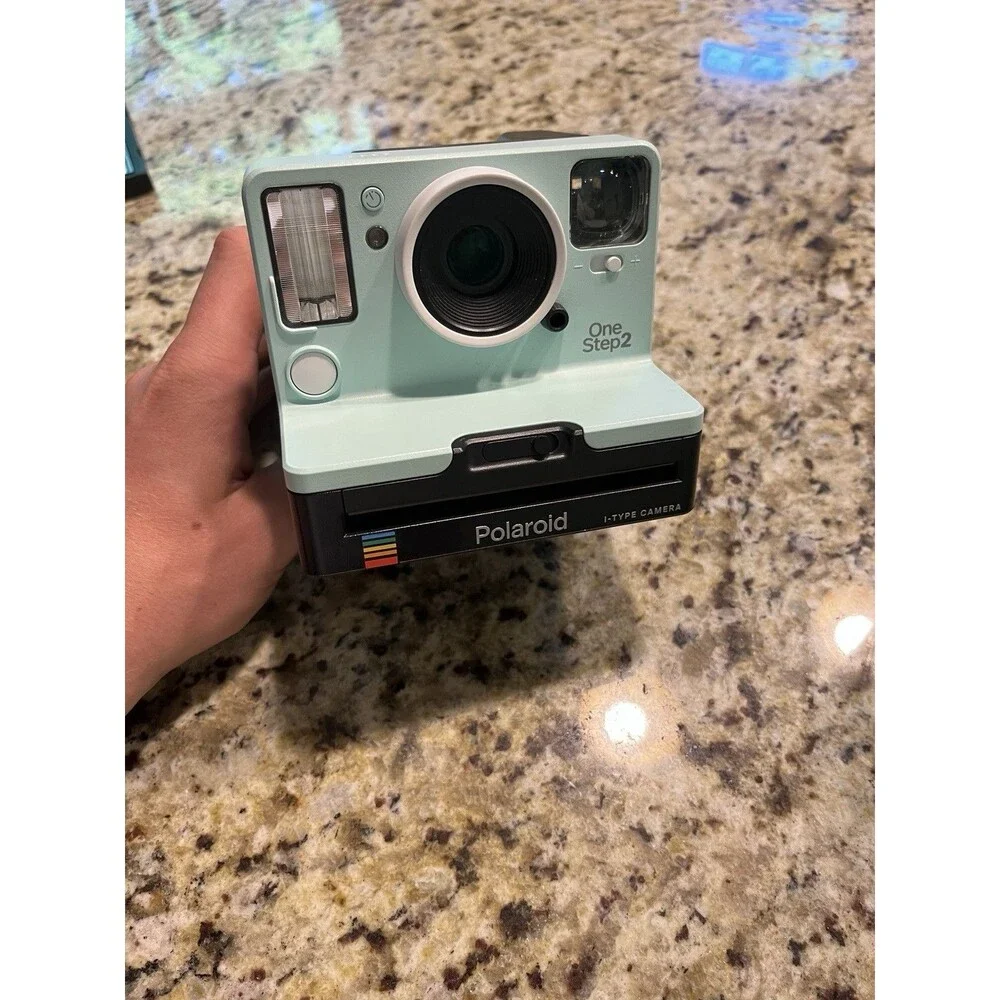 Vintage Polaroid 1 Step 2 Land Camera / With Film… 2 Flashes (Un Tested) RARE